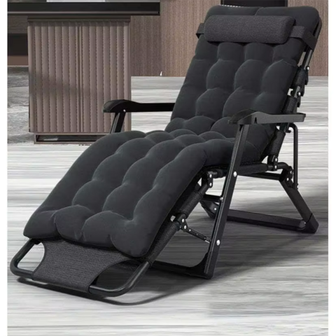 Kursi Santai Lipat Reclining dengan Bantal untuk Pantai, Taman, Kolam Renang, Teras, Kursi Camping Outdoor untuk Dewasa, Kursi Berjemur for sale at factory direct price