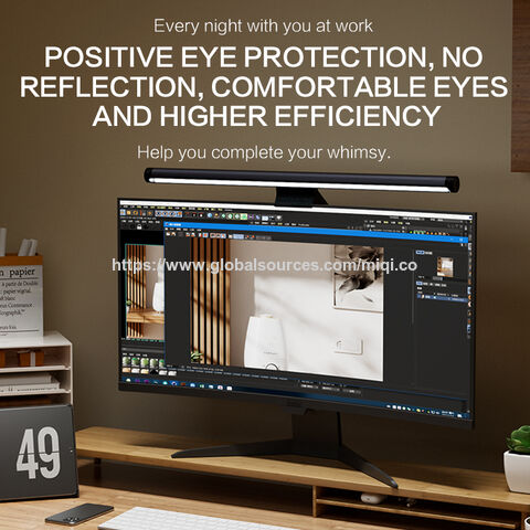 10W Monitor Lamp USB LED Touch Control RGB Multi Color Computer Screen Light Bar For Office Home Gaming Room for sale at factory direct price