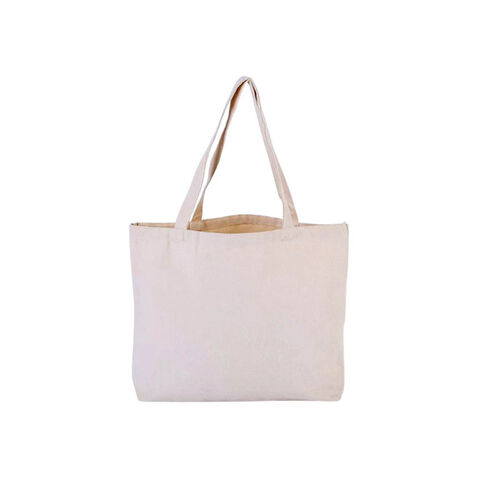 Bolsa de tela reutilizable de poliéster y algodón. Dimensiones: 43 cm de largo x 17 cm de ancho x 32 cm de alto. Ideal para compras y promociones. for sale at factory direct price