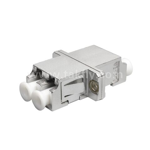 Adaptador de Fibra Óptica OEM LC Metal Duplex/Quad SM/MM para Data Center FTTH FTTX for sale at factory direct price