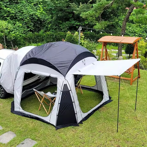 Nouveautés 2025 : Tente de camping portable 3x3 pour 6 personnes, auvent de luxe pour remorque, hayon, SUV et voiture for sale at factory direct price