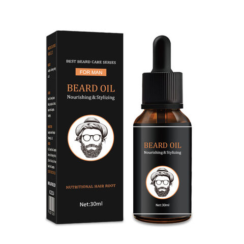 Aceite para barba 30ml cuidado aceite esencial Aceite para barba doble nutrición esencia para barba venta al por mayor