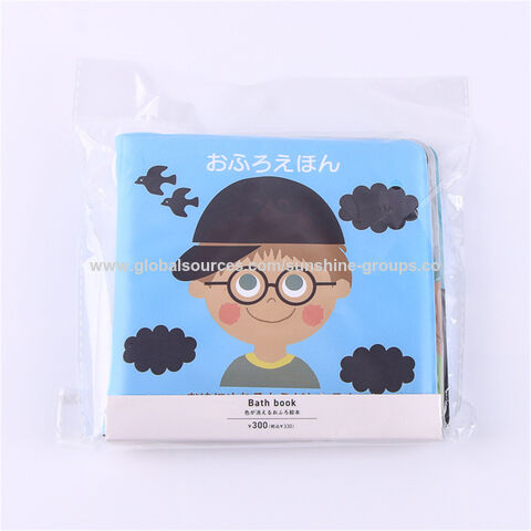 Cartoon Süßes Baby Wasserdichtes Badebuch EVA Temperaturwechsel Wasserwechsel Kinder Hörspielzeug Bilderbuch for sale at factory direct price