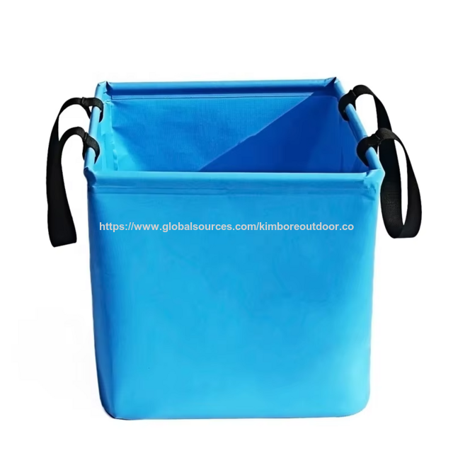 Évier Pliable Carré, Bassine de Lavage Portable, Seau Flexible Imperméable, Seau Pliant en Plastique pour Camping for sale at factory direct price