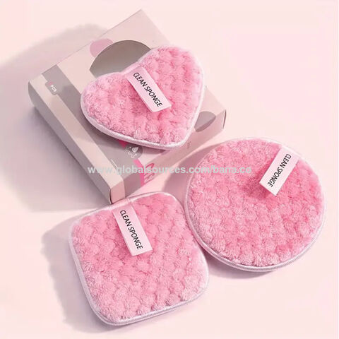 Disques Démaquillants Microfibre Écologiques pour Soin de la Peau - Réutilisables, Lavables, Coton, Exfoliants pour Nettoyage du Visage, Lingettes Démaquillantes for sale at factory direct price