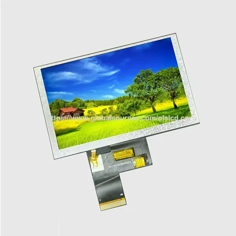 5 Inch 800x480 24bit Rgb Ips Tft Lcd Display With Touch For Industrial ...