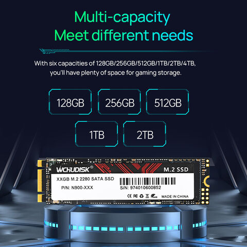 M.2 SATA SSD ngff 512GB 1TB 2TB disco de estado sólido SSD m2 para ordenador portátil PC disco duro