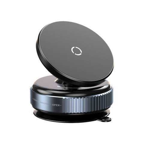 Upgraded 360° Adjustable Vacuum Suction Magnetic Cup Phone Mount, Hands