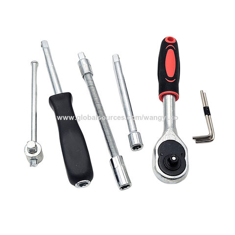 Kit de herramientas de reparación de automóviles multifuncional de 46 piezas al por mayor de fábrica, juego de herramientas de hardware con combinación de llaves de vaso for sale at factory direct price