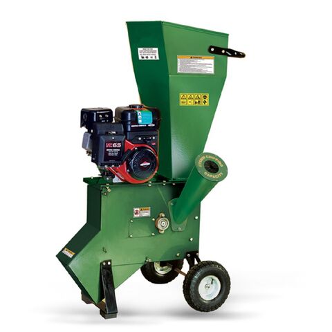 Trituradora de Madera/Astilladora, Trituradora de Madera Pequeña para el Hogar con Capacidad de Astillado de 89 mm, Motor de 389 cc, modelo 8500 CE/EMC