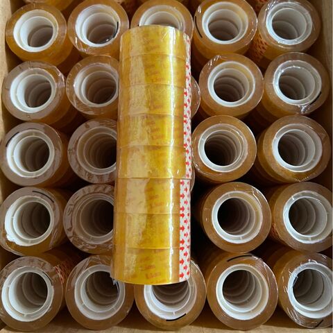 Grosir kertas perekat lebar, rol besar lakban bening, lakban kuning, lakban pengepakan ekspres, kemasan for sale at factory direct price