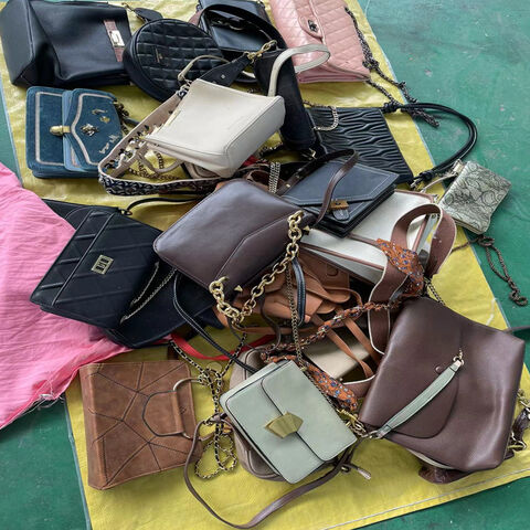 Bolsos de Diseñador Usados en Fardos, Bolsos de Segunda Mano, Bolsos de Marca Pre-Amados, Bolsos de Lujo al Por Mayor, Bolsos Usados de Marca para Damas for sale at factory direct price