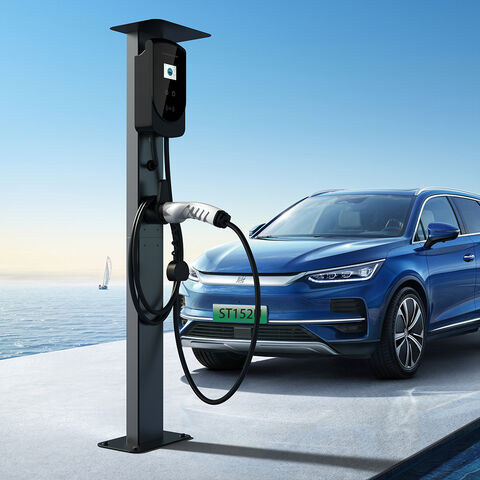 Fisher APP-gesteuerte 32A Ladesäule 3-phasig 22KW EV Charger Ladesäulenständer für Elektrofahrzeuge