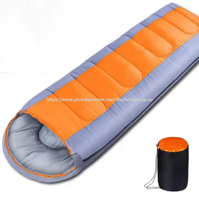 Hautfreundlicher, leichter Baumwoll-Doppelschlafsack für 2 Personen, tragbar, für Notfälle, Camping, Reisen, Schlafsäcke für Erwachsene