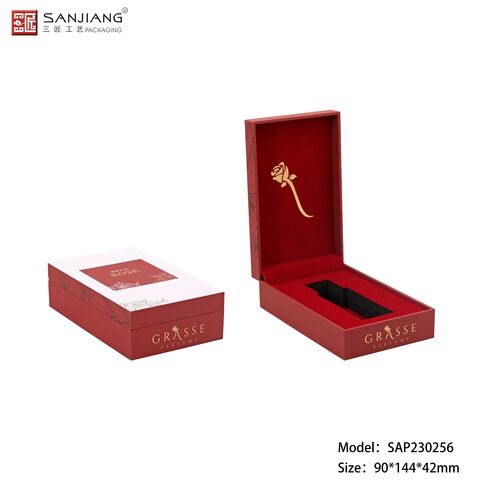 Custom Logo Luxury Empty Cardboard Paper Perfume Bottle Packaging Box ...