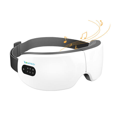 Masseur Oculaire Électrique Bluetooth 2025 avec Compresse Chaude : Soulagement de la Fatigue Oculaire et de la Sécheresse, Protection Intelligente des Yeux, Idée Cadeau.