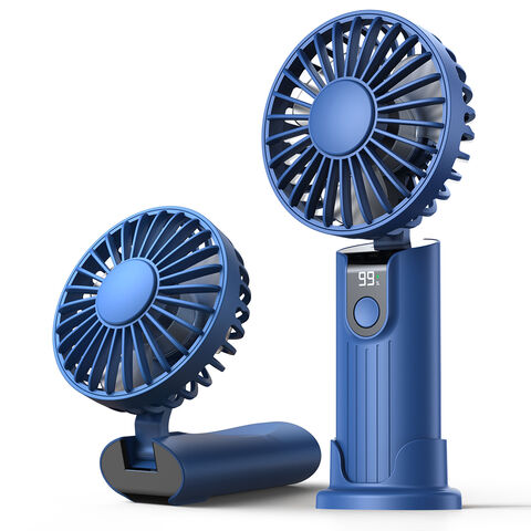 K38 2025 Nouveau Mini Ventilateur USB Portable Sans Fil 5000mAh Haute Capacité Silencieux Grand Vent Ventilateur Pliable