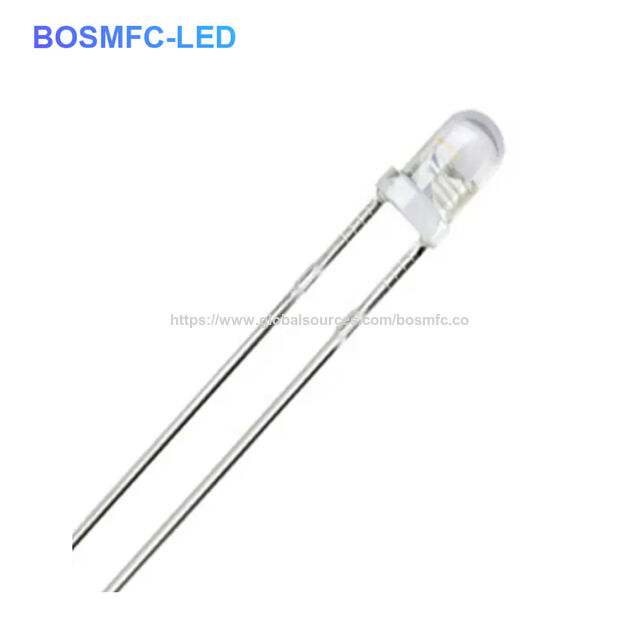 Diodo LED IR de 3 mm 850 nm 1050 nm Receptor y Diodo DIP LED infrarrojo F3 for sale at factory direct price