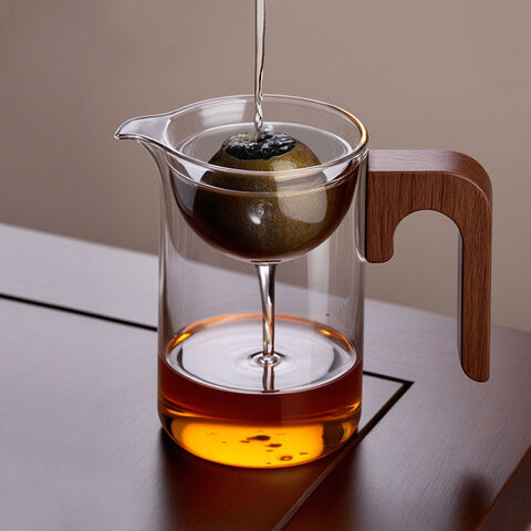 Teapot With A Spout Hole High Borosilicate Glass Teapot Tea Sets - Buy ...