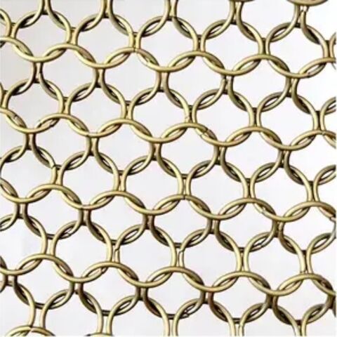 Decorative Wire Mesh Wire Rope Cable Mesh Aisi316 Stainless Steel Woven ...