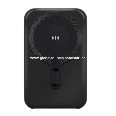 2024 Thin Slim Mini Magnetic Wireless Ladegerät Power bank 5000Mah Notfall Ultra Slim Kleine Schnell ladebatterie für Geschenk