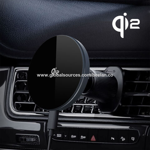 Cargador de fábrica para iPhone 16, carga magnética automática para coche, cargador inalámbrico Qi2 de carga rápida. for sale at factory direct price