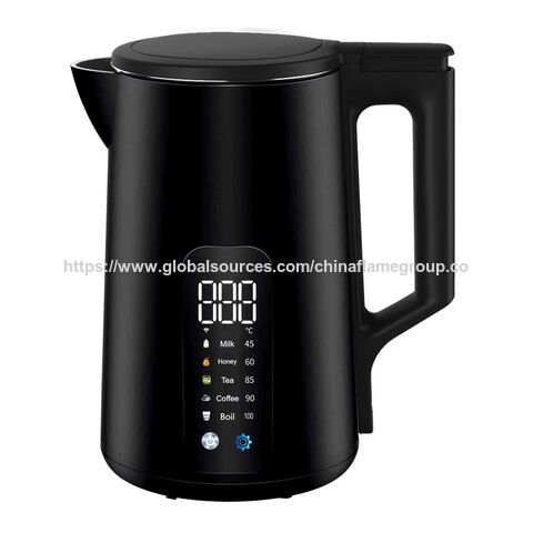 Neuer 1,7L Digitaler Tee Smart Wasserkocher Tuya Wifi Warmhaltefunktion Temperatur Mobile Steuerung Display Wasserkocher for sale at factory direct price