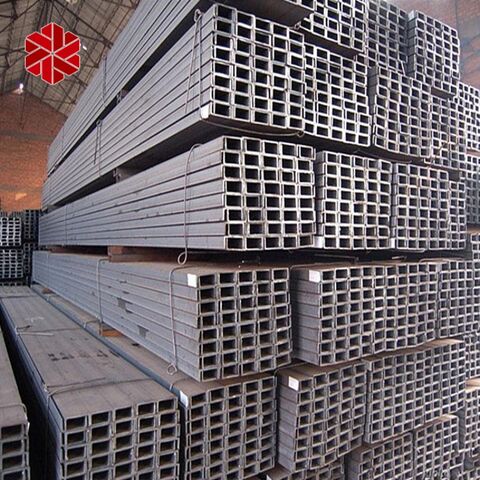 Perfil U de Acero de Alta Calidad ASTM A36 A53 Q235 Q345 - Canal en U de Acero Estructural for sale at factory direct price