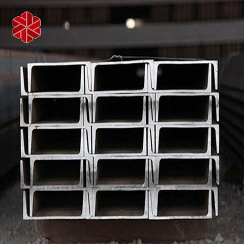 Perfil de Canal de Acero en Forma de U Q235 Q420 S235JR en Grandes Cantidades for sale at factory direct price