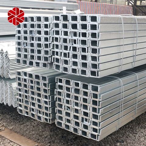 Perfil U de Acero al Carbono de Alta Calidad 6M A36 S235 S275 Q355 para Construcción y Estructuras Metálicas for sale at factory direct price