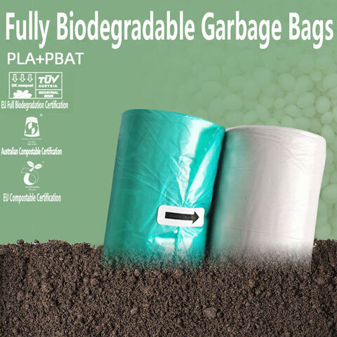 Certified Biodegradable Trash Bags Ecofriendly Compostable Garbage Bags ...
