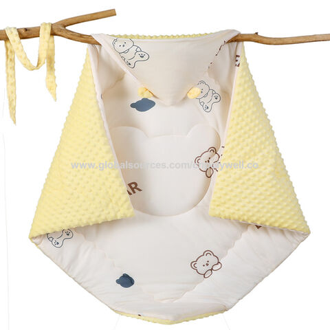 Couvertures pour bébés en coton de classe A, langes d'emmaillotage pour bébés avec motifs de dessins animés, idéales pour les nouveau-nés. for sale at factory direct price