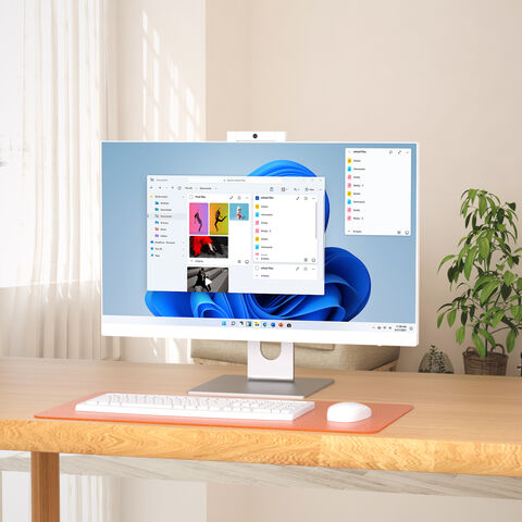 Computer System All In One All In One Pc 23.8 27 Inch All-in-one Pc Oem Brand Computer I3 I5 I7 ...