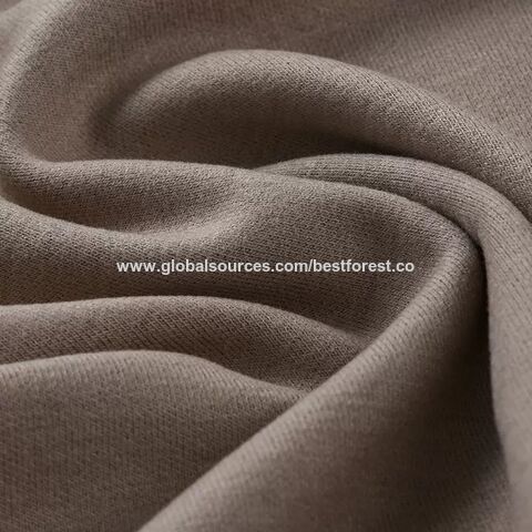 Tejido térmico de felpa acrílico, nailon, rayón y spandex for sale at factory direct price