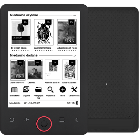 Ink Ereaders E-book Reader Eb7/eb7fl2 Black 4gb 6 Inches 1500mah E-ink Carta ...
