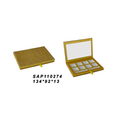 Paleta de Sombras de Ojos Personalizada Sin Marca Maquillaje al por Mayor Colores Cosméticos Paleta de Sombras