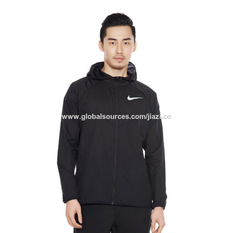 Nike Windrunner Running Sports Windproof Jacket Black Ar0258