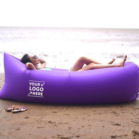 Sofa Udara Kasur Angin Tiup - Desain Portabel Anti Air & Anti Bocor Udara - Cocok untuk Perjalanan Camping Piknik