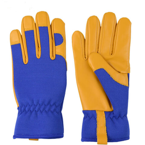 Gants de jardinage en cuir microfibre pour femmes et enfants, imperméables et anti-choc pour la sécurité