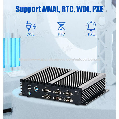 Eglobal Fanless In-tel Core I5-7300u Mini Pc Hd+vga Industrial Mini Pc ...