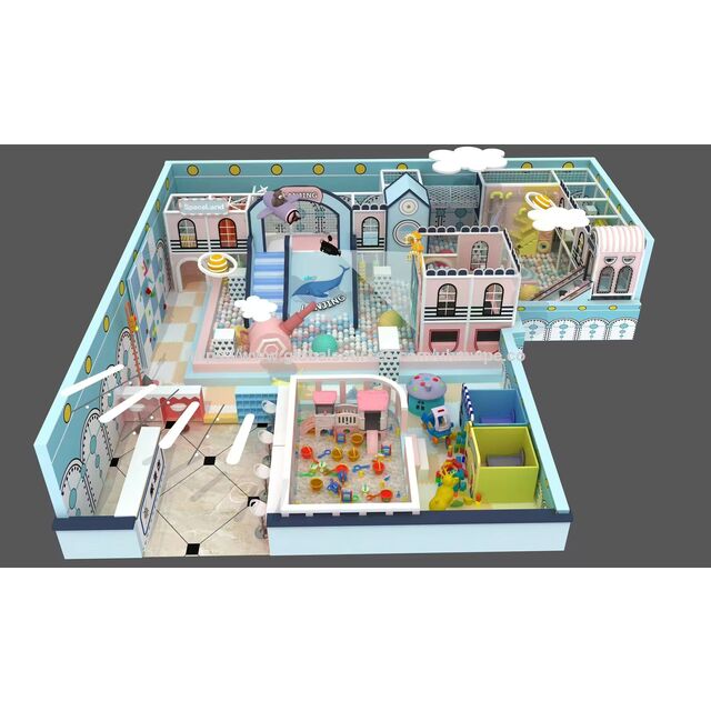 Parque Infantil Interior Pequeño para Niños, Zona de Juegos Interior Blanda, Equipamiento para Parques Infantiles Escolares for sale at factory direct price