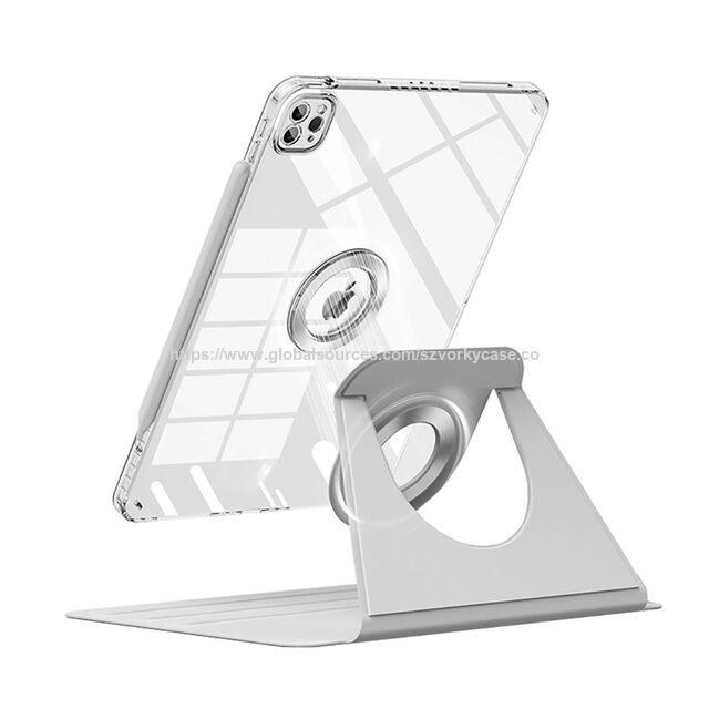 جراب جلد PU دوار 360 درجة TPU+PC مغناطيسي لجهاز Ipad mini 6-12.9