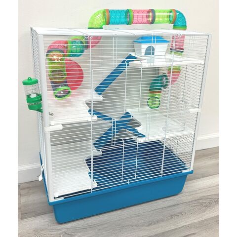 Montagem de Habitat para Hamster, Acessórios para Gaiolas de Roedores, Design de Casa para Pequenos Animais de Estimação, Guia de Substratos para Roedores for sale at factory direct price