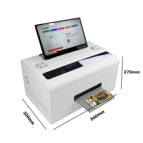 Mini imprimante UV relief 3D multifonctionnelle A5 pour impression personnalisée de montres intelligentes, clés USB, coques et films arrière - Imprimante 3D
