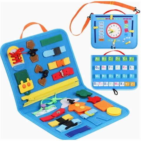 لوحة تعليمية جديدة للأطفال، وسائل تعليمية مونتيسوري، فصل لباد DIY for sale at factory direct price