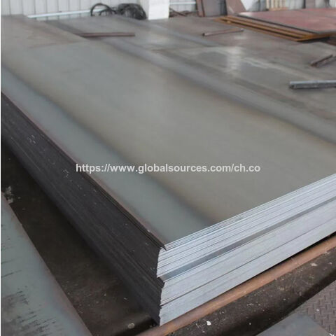 لوح فولاذ كربوني Q195 Q215 Q235 Q255 Q275 ASTM A36، صفائح فولاذية مدرفلة على الساخن، صلابة معدنية