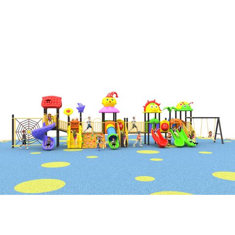 Equipos de Juegos Infantiles Duraderos para Exterior, Columpios y Toboganes de Plásticos de Ingeniería para Parques for sale at factory direct price