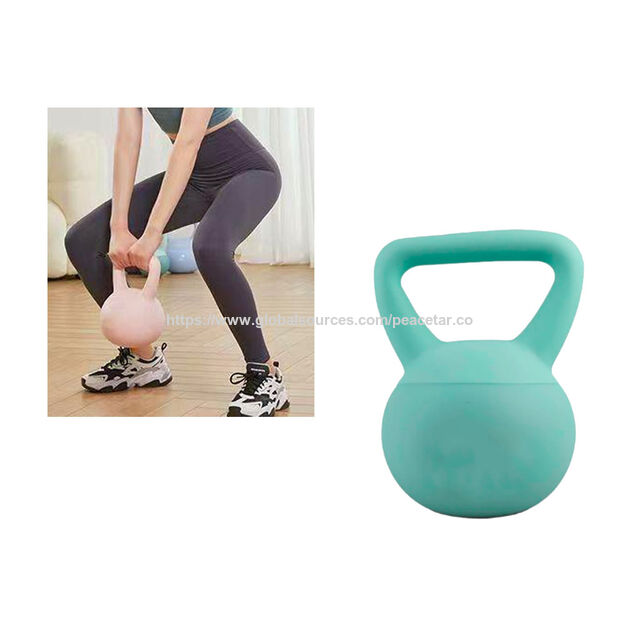 Pesa Rusa de PVC para Entrenamiento de Fuerza. Peso de 2 kg. Ideal para gimnasios y entrenamiento funcional.
