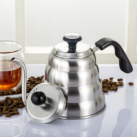 Cafeteira Cloud Pot 2025 para preparo manual, aço inoxidável 304, bule de chá de 1200ml com termômetro for sale at factory direct price