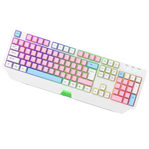 Manufacturer High Back Computer Wired Keyboards With Rainbow Backlit ...